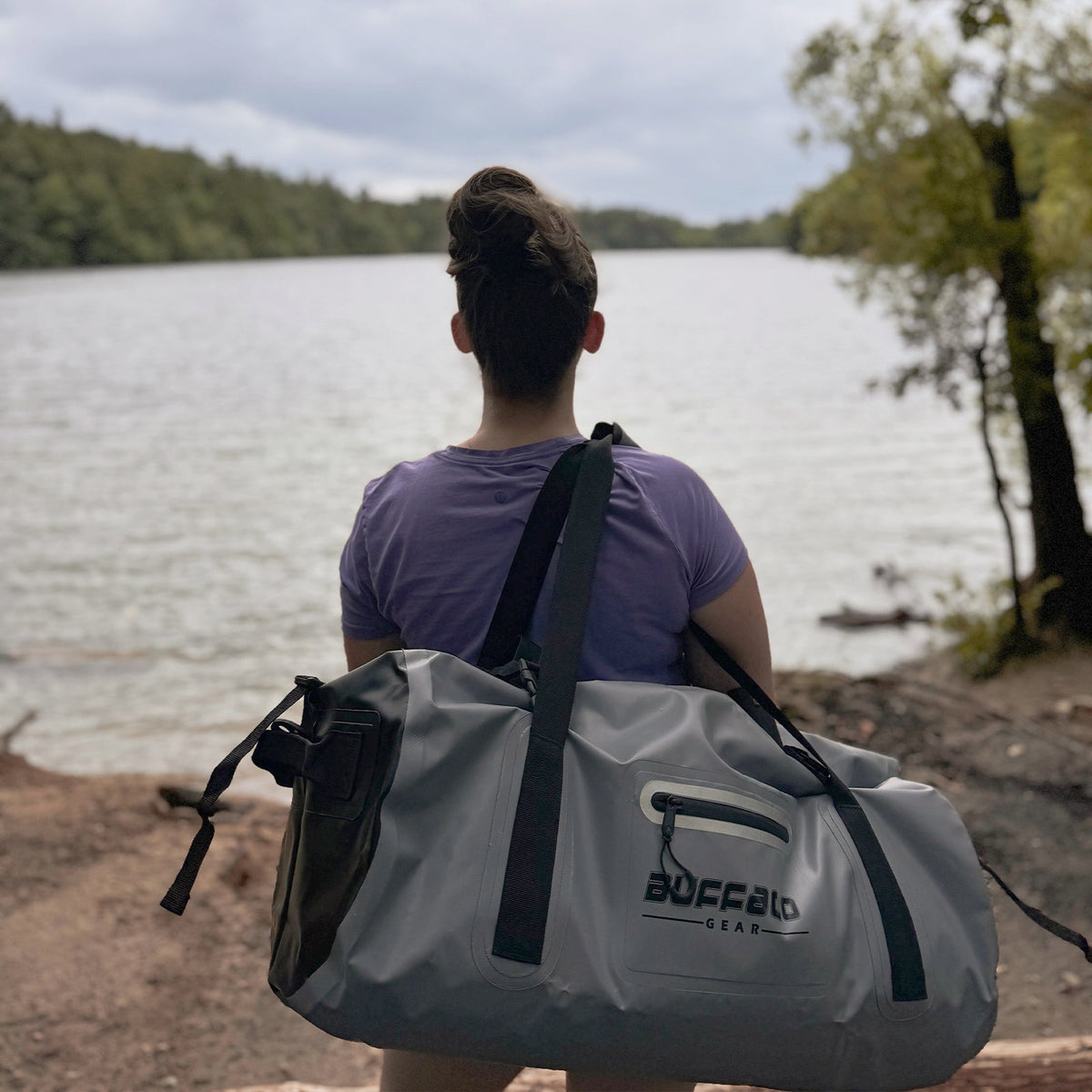 63QT Roll Top Waterproof Duffel Bag