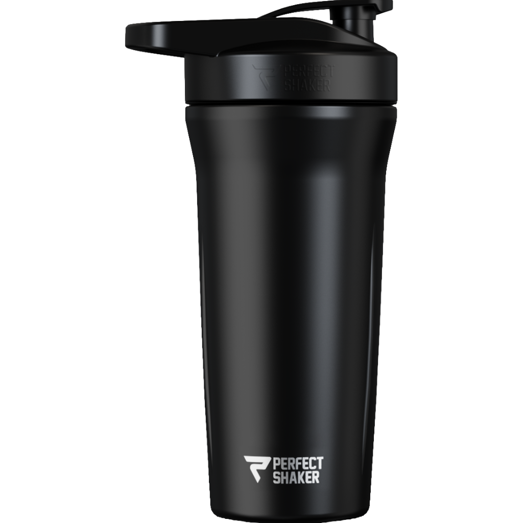 ACTIV Shaker Cup, Stainless Steel, Insulated 24hrs Cold, Leak-Free, 27oz